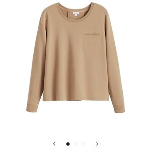 Cuyana French Terry Pocket Shirt